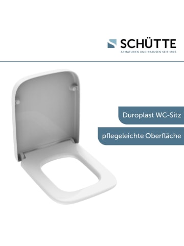 Schütte WC-Sitz mit Absenkautomatik "Pro 4" in Weiß