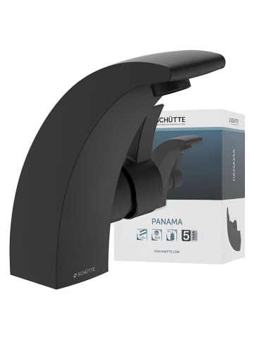 Schütte Bateria umywalkowa "Panama" w kolorze czarnym