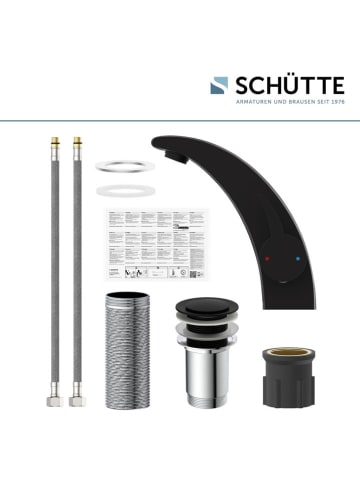 Schütte Waschtischarmatur "Panama" in Schwarz