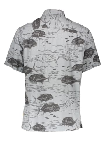 Quiksilver Koszula "Dive Sites" - Regular fit - w kolorze szarym