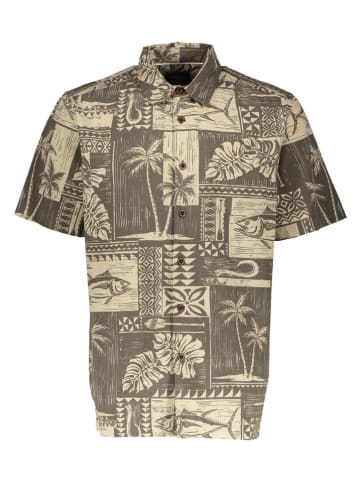 Quiksilver Koszula "Tuna Palm" - Regular fit - w kolorze beżowym