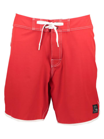 Quiksilver Szorty "Scallop" w kolorze czerwonym