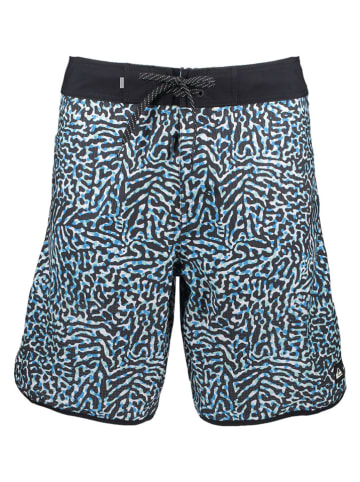 Quiksilver Zwemshorts "Highline Scallop" zwart/wit