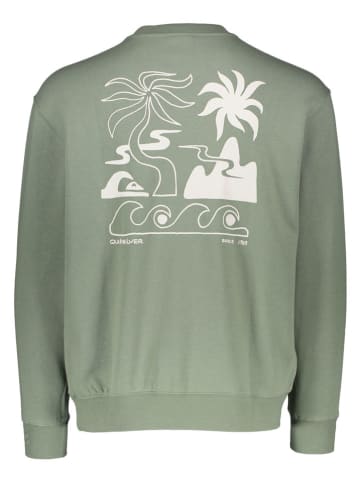 Quiksilver Sweatshirt in Grün