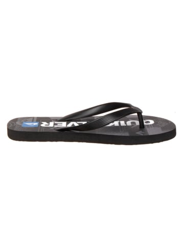 Quiksilver Teenslippers "Java Iconography" zwart
