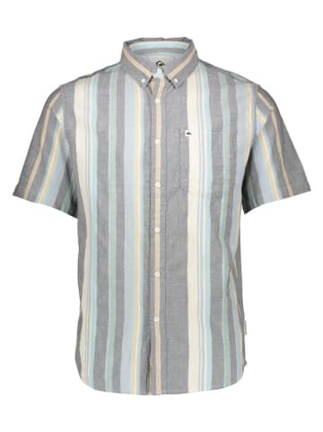 Quiksilver Hemd "Oxford Stripe Classic" in Grau