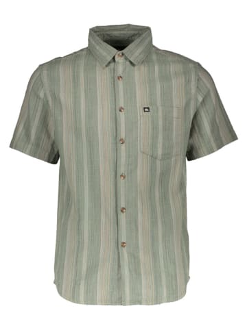 Quiksilver Koszula "Pyke" - Regular fit - w kolorze zielonym