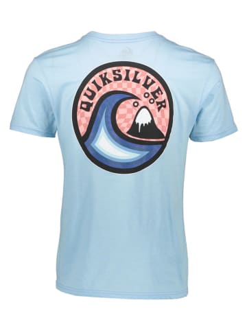 Quiksilver Koszulka "Feelin The Vibe" w kolorze błękitnym