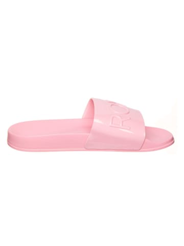 Roxy Pantoletten "Slippy Jelly" in Rosa