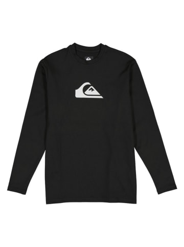 Quiksilver Badeshirt "Solid Streak" in Schwarz