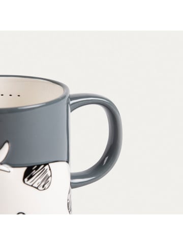Homla Jumbotasse ''Tehen'' in Grau - 450 ml