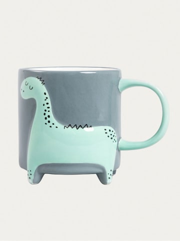 Homla Jumbotasse ''Tehen'' in Türkis/ Blau - 450 ml