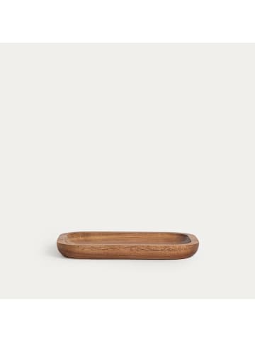 Homla 2er-Set: Tabletts ''Mooka'' in Braun
