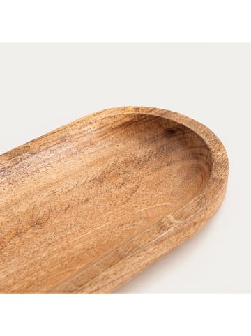 Homla Tablett ''Kesar'' in Hellbraun - (L)35 x (B)11 cm