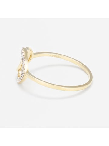 LE DIAMANTAIRE Gouden ring "Double Anneau" met diamanten