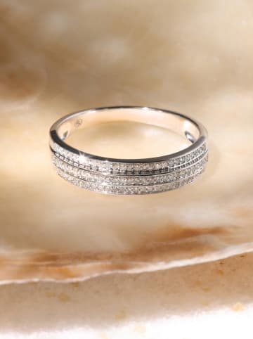 DIAMANTA Weißgold-Ring "Athéna" mit Diamanten