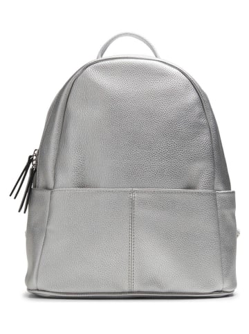 Clarks Plecak "Handlist Lulu" w kolorze srebrnym - 24,5 x 30 x 12 cm