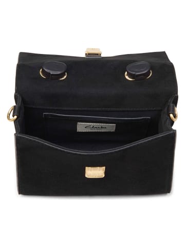 Clarks Leren handtas "Roslyn Ritzy" zwart - (B)18 x (H)15 x (D)6,5 cm