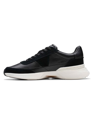 Clarks Leder-Sneakers "Craft Pace" in Schwarz