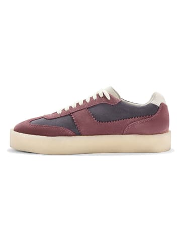 Clarks Leren sneakers "Tor 80" roze/donkerblauw