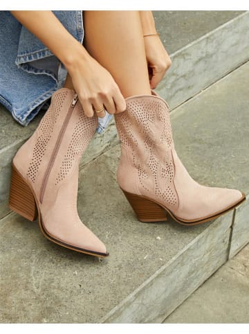 Bellucci Stiefeletten in Rosa