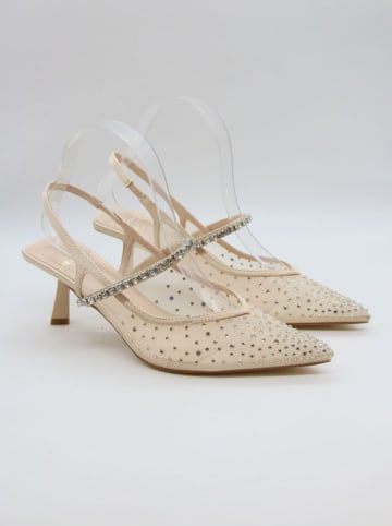 Bellucci Sligpumps crème