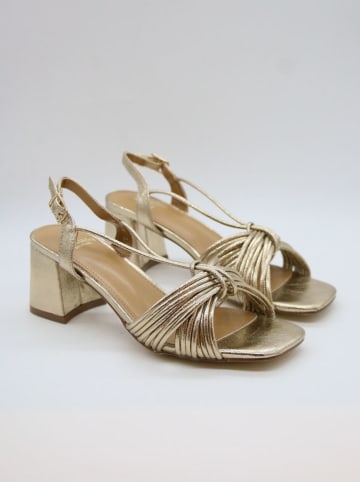 Bellucci Haksandalen goudkleurig