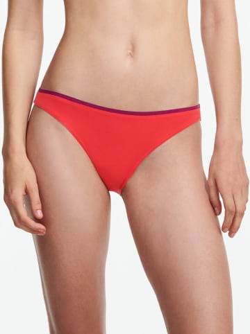 Chantelle Bikini-Hose in Rot/ Lila