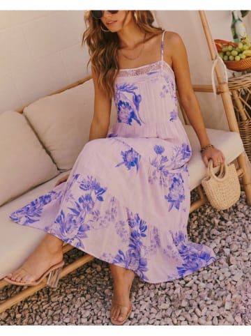 LA Angels Kleid in Hellrosa/ Blau