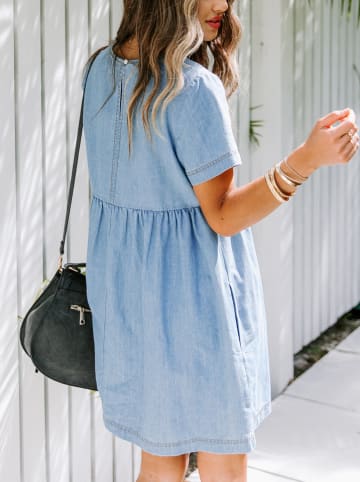 Milan Kiss Jeanskleid in Hellblau