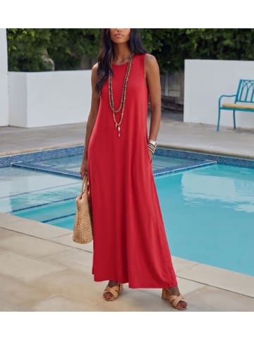 Milan Kiss Kleid in Beere