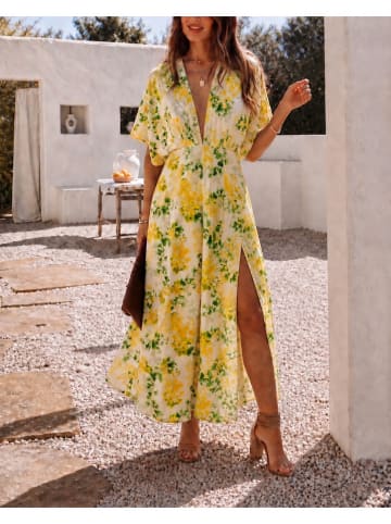Milan Kiss Kleid in Gelb
