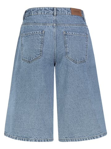 Sublevel Spijkerbermuda blauw