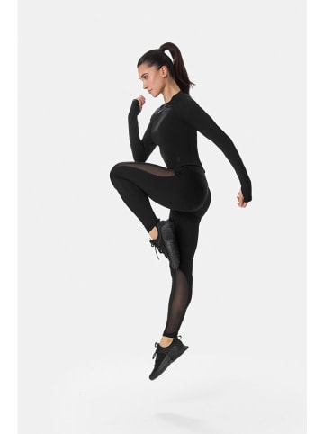 Cardio Bunny Legginsy sportowe w kolorze czarnym