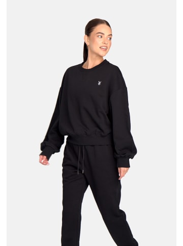 Cardio Bunny Sweatshirt in Schwarz