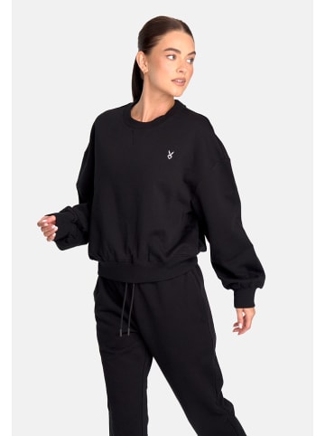 Cardio Bunny Sweatshirt in Schwarz