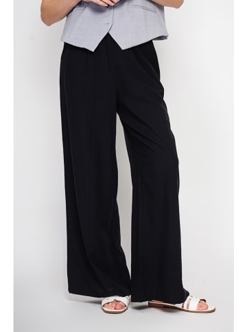 Le Jardin du Lin Hose in Schwarz