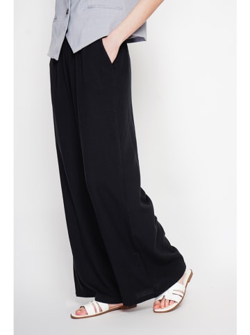 Le Jardin du Lin Hose in Schwarz