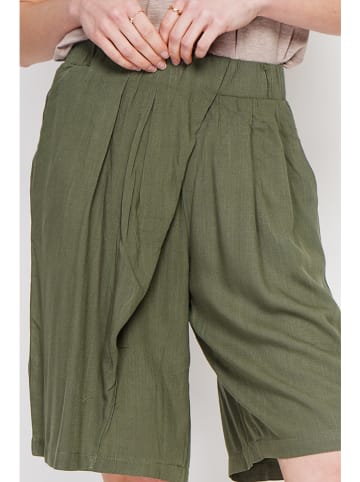 Le Jardin du Lin Bermudas in Khaki