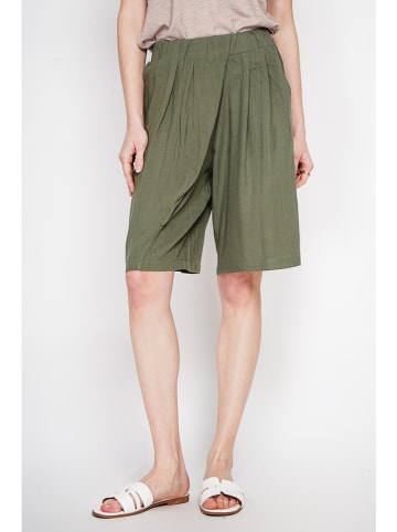 Le Jardin du Lin Bermudas in Khaki