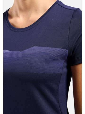 Odlo Functioneel shirt "F-Dry Ridgeline" donkerblauw