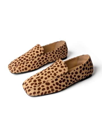 l37 Slipper in Beige/ Braun