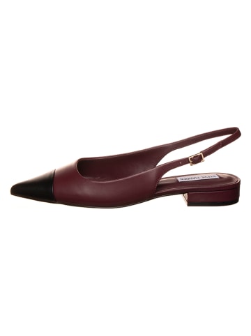 Steve Madden Leder-Slingballerinas in Braun
