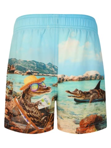 Zigzag Badeshorts "Sealife" in Bunt
