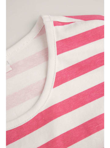 MOKIDA Kleid in Pink/ Creme