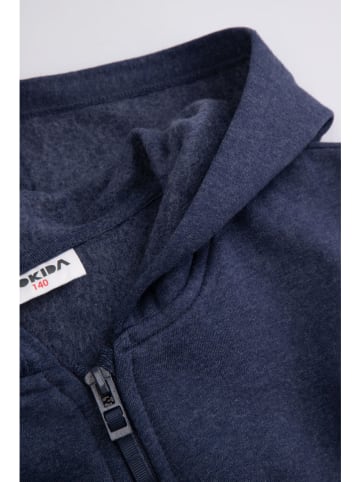 MOKIDA Sweatjacke in Dunkelblau