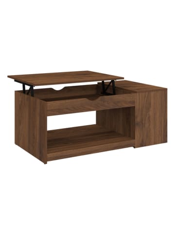 IDOMYA Factory Couchtisch in Braun - (B)110 x (H)45 x (T)60 cm