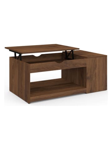 IDOMYA Factory Couchtisch in Braun - (B)110 x (H)45 x (T)60 cm