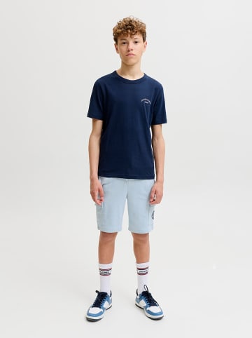 JACK & JONES Junior Sweatshorts "Gordon" in Hellblau