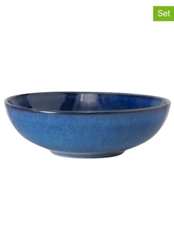 Boltze Miski (2 szt.) "Bleu" w kolorze granatowym - Ø 17,5 cm